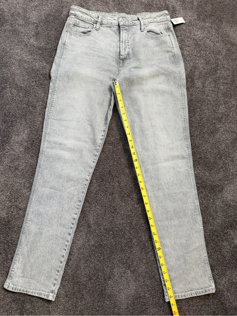 Old Navy Light Gray Vintage Slim TALL Jeans